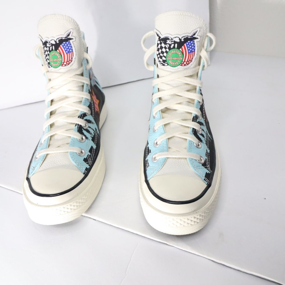 Converse Chuck 70 Hi MetallicNWT CONVERSE X CHINATOWNLakers size mens 8 woman 10